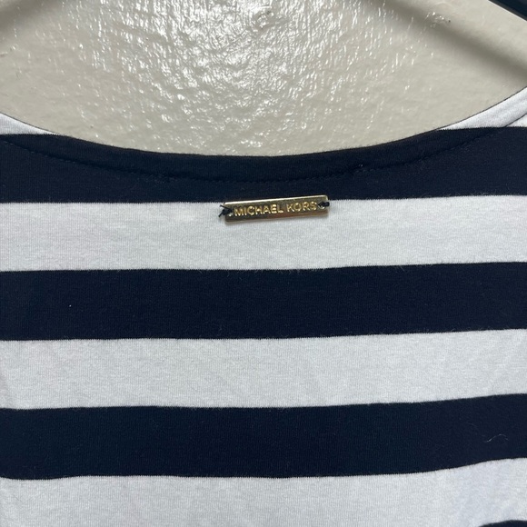 Michael kors black and White Striped Dress - Picture 6 of 9